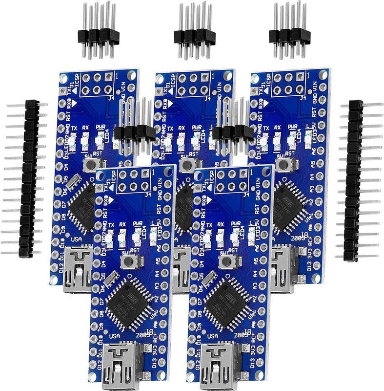 AZDelivery - AZ-Nano V3-Board - 5 Stuks - Inclusief E-Book - Compatibel met FT232RL-chip