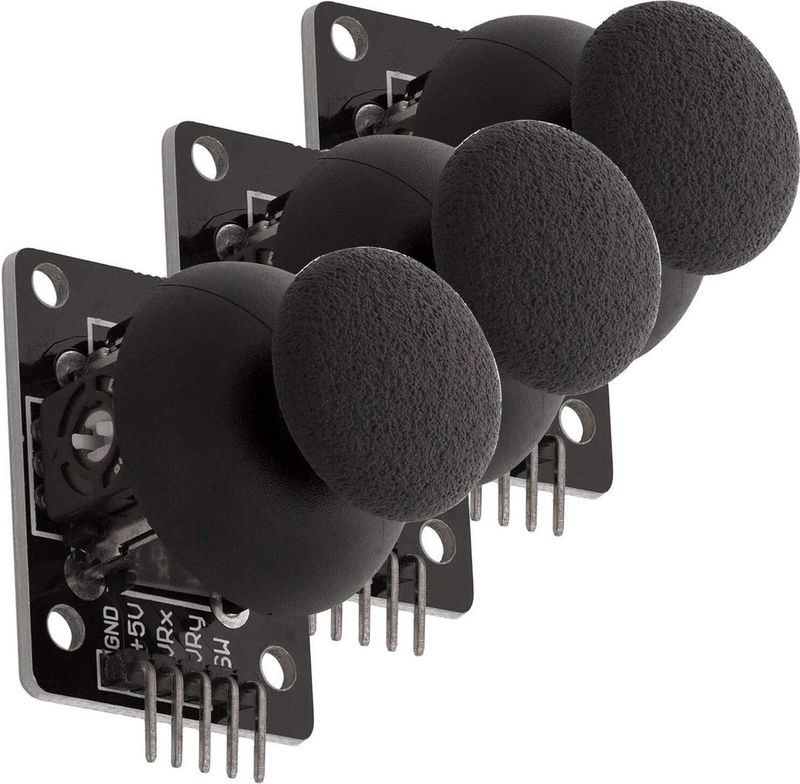 AZDelivery 3 x Joystick Module KY-023 compatibel met Arduino Inclusief E-Book!