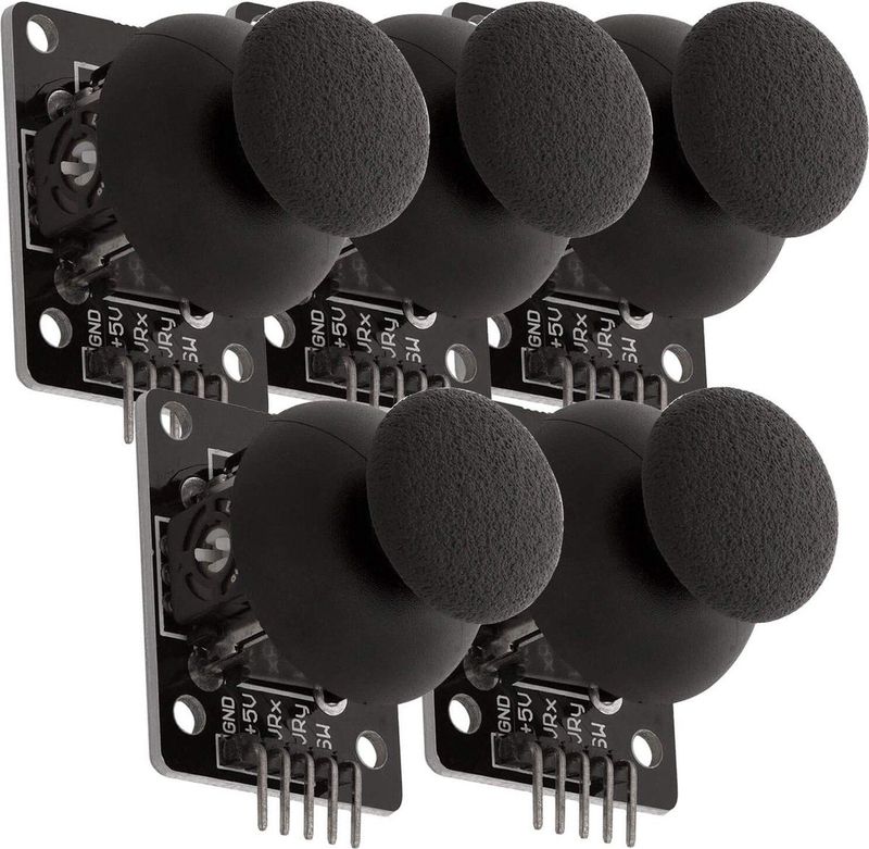 AZDelivery - Joystick Module KY-023 - Compatibel met Arduino - 5 Stuks