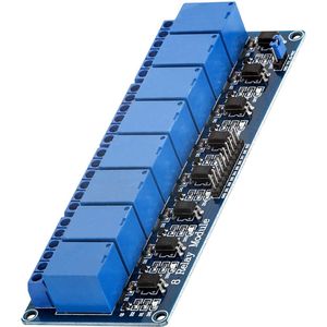 AZDelivery 8-Relay Module 5V - Optocoupler Low-Level Trigger - 8-Kanaals