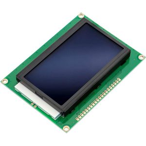 AZDelivery LCD Display 128 x 64 Pixels 12864 KS0108/KS0107 Display Module met 4x20 Tekens compatibel met Arduino Inclusief E-Book!