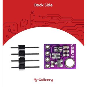 AZDelivery 3 x GY-BME280 Barometrische Sensor voor Temperatuur, Vochtigheid en Luchtdruk compatibel met Arduino Inclusief E-Book!