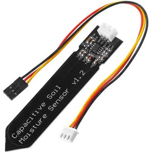AZDelivery Bodemvochtigheidssensor Hygrometer Module V1.2 capacitief compatibel met Arduino Inclusief E-Book!