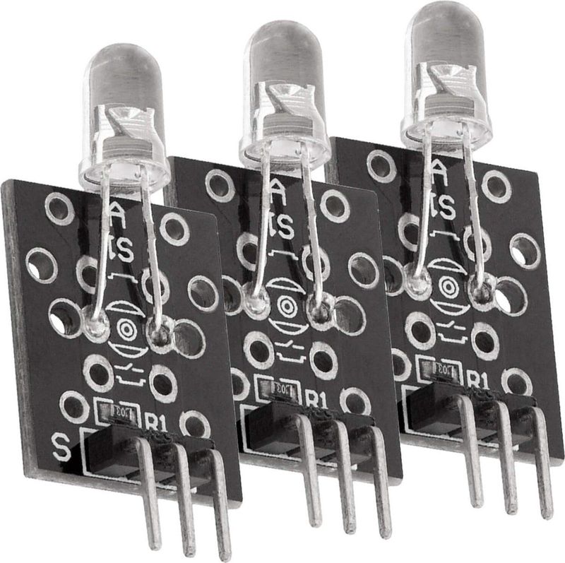 AZDelivery - KY-005 - Infraroodzendontvangermodule - Compatibel met Arduino - 3 x