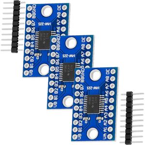 AZDelivery 3 x TXS0108E Logic Level Converter 8 kanaal compatibel met Arduino en Raspberry Pi