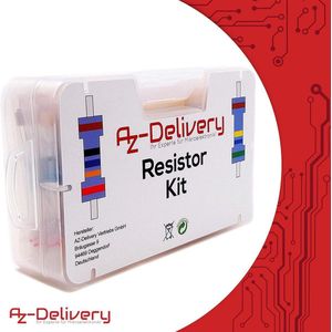 AZDelivery Weerstandspakket 525 Stuks - Compatibel met Arduino