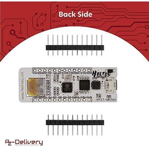 AZDelivery - NodeMCU ESP8266-12E - Ontwikkelbord - Helder Wit - Inclusief E-Book