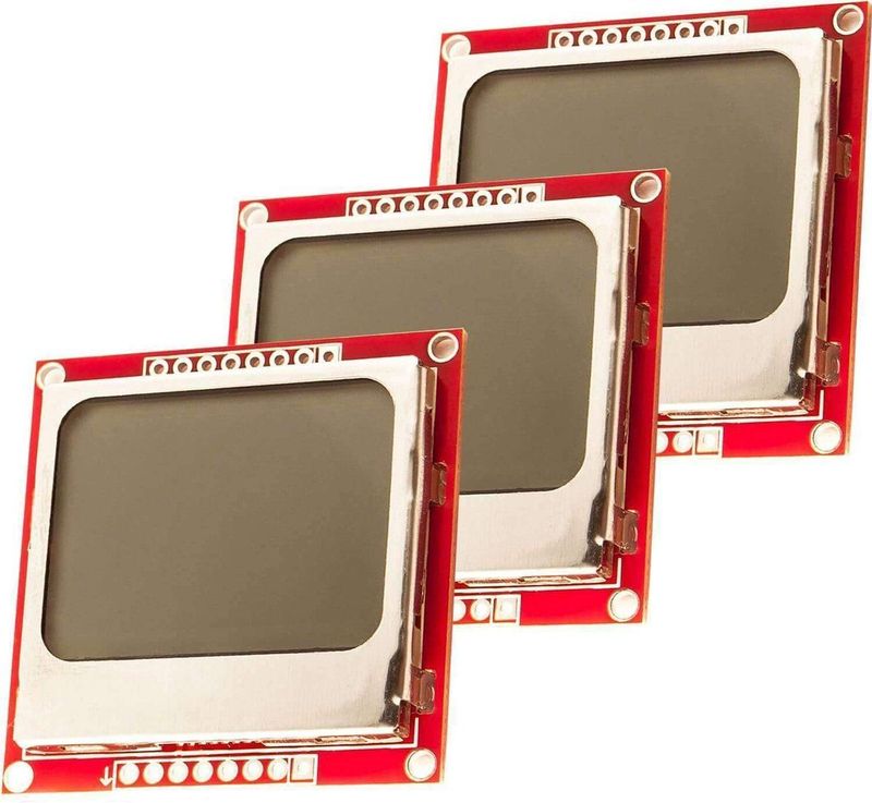 AZDelivery - LCD-Display-Module - 84 x 48 Pixels - Achtergrondverlichting - Inclusief E-Book