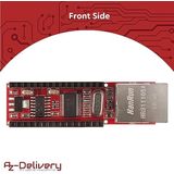 AZDelivery - ENC28J60 Ethernet-Schild - Compatibel met Arduino - 3 Stuks