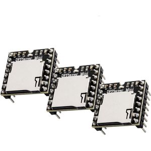 AZDelivery 3 x Mini MP3-Speler DFPPlayer Module Master compatibel met Arduino Inclusief E-Book!