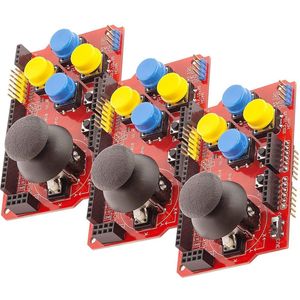 AZDelivery 3 x PS2 Joystick Schild Spel Pad Toetsenbord V2.0 compatibel met Arduino