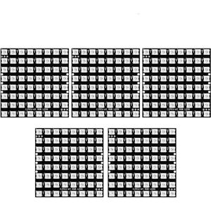 AZDelivery 5 x U 64 LED Matrix Paneel CJMCU-8 * 8 Module compatibel met Arduino en Raspberry Pi Inclusief E-Book!