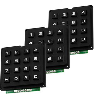 AZDelivery - 4x4 Matrix Toetsenbord - Compatibel met Arduino - Inclusief E-Book