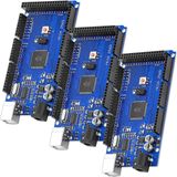 AZDelivery - AZ-MEGA2560-Board - 3 Stuks - Chipset met 16 MHz Klokfrequentie - 256 KB Flash-geheugen