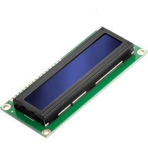 AZDelivery HD44780 1602 LCD-Module Blauwe Weergave 2x16 Tekens compatibel met Arduino Inclusief E-Book!