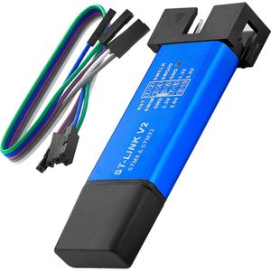 AZDelivery ST-Link V2 Mini Debugger en Programmeer Emulator voor STM8 en STM32 met Aluminium Behuizing compatibel met Arduino Inclusief E-Book!