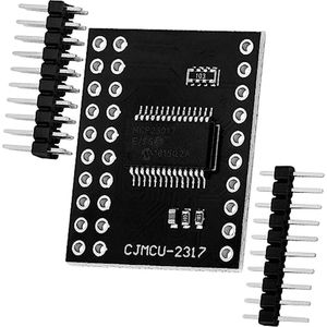 AZDelivery MCP23017 16-bit Bidirectional I/O Port Expander met I2C Serial Interface Module compatibel met Arduino inclusief E-Book!
