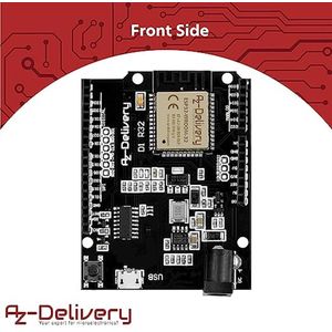 AZDelivery 3 x D1 R32 ESP32 CH340G Development Board WiFi Bluetooth IoT compatibel met Arduino inclusief E-Book!