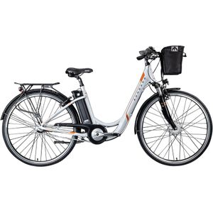 Z510 E Bike Damenfahrrad ab 155 cm Rücktritt Pedelec 28 Zoll Fahrrad mit tiefem Einstieg Hollandrad