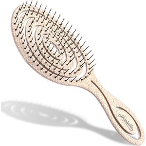 Ninabella - Haarborstel - Spiraalvormig - Veganistisch - Ergonomisch Design