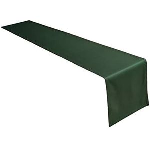 Premium tafelloper 100% katoen - collectie concept, kleur en grootte naar keuze (tafelloper, 40 x 180 cm, olijfgroen)