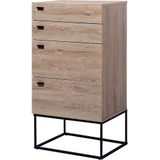 Beliani ACRA - Commode - Lichte Houtkleur - Spaanplaat