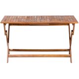 Beliani Tuintafel Cento bruin - Hout