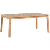 Beliani Tuintafel Cesana bruin - Hout