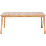 Beliani Tuintafel Cesana bruin - Hout