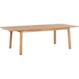 Beliani Tuintafel Cesana bruin - Hout