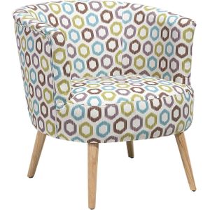 ODENZEN - Fauteuil - Multicolor - Polyester