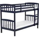Beliani Revin - Stapelbed - Blauw - Hout