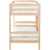 Beliani Regat - Stapelbed - Licht houtkleur - Hout