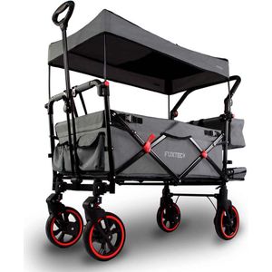 FUXTEC Bolderkar FX-CT850 - Opvouwbaar - grijs