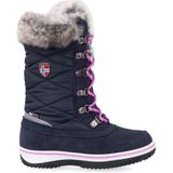 Trollkids - Holmenkollen - Sneeuwlaarzen - Zwart - PU/mesh