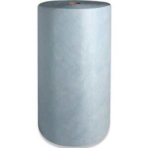 FIRST absorptiedoek, doekrol, uitvoering Medium, voor olie, 800 mm x 60 m, blauw