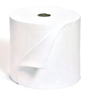 FIRST absorptiedoek, doekrol, uitvoering Heavy, voor olie, 400 mm x 40 m, wit, VE = 2 rollen