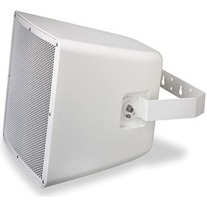 ic audio Luidspreker PRO 250-300 – weerbestendige buitenluidspreker voor spraak en muziek, eenvoudige wandmontage, 250 watt speaker, ideaal voor binnen en buiten, wit