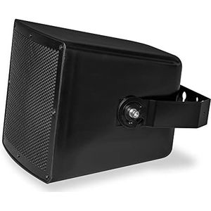 ic audio Luidspreker PRO 150-200 – weerbestendige buitenluidspreker voor spraak en muziek, eenvoudige wandmontage, 150 watt speaker, ideaal voor binnen en buiten, zwart