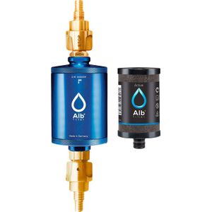Alb filter® TRAVEL actief drinkwaterfilter - vaste installatie - met GEKA aansluiting - blauw