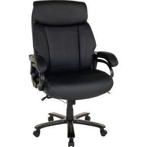 Duo Collection Bureaustoel Ennio 180 belastbaar tot 180 kg, directiestoel, schommelfunctie & ergonomisch comfort