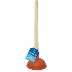 kör4u Pontstopper 110 mm, optimaal geschikt voor het toilet, voor badkamer, keuken, douche en toilet, met sterke zuigkracht