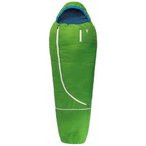 Grüezi Bag Biopod Wolle Kids World Traveller Slaapzak Holly Green
