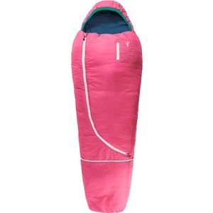 Grüezi Bag Biopod Wolle Kids World Traveller Kinderslaapzak (Kinderen |roze)