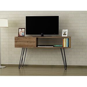 Alphamoebel TV Lowboard, walnoot, 120 x 29,5 x 68,5 cm