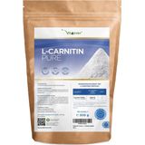 L-Carnitine Puur - 300 g puur poeder zonder toevoegingen - 100% L-Carnitine Tartraat - 100 porties met 3000 mg Carnitine Poeder - Veganistisch - Hoge Dosis