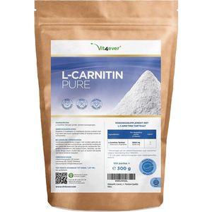 Vit4ever - L-Carnitine Tartraat - Poeder - 1360 mg per Portie