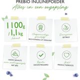 Vit4ever - Prebio Inuline - Poeder - 1100 g - Natuurlijk - Hoog Vezelgehalte