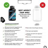 ZMA MAX - Capsules - 180 Stuks - Veganistisch - Magnesium + Zink + Vitamine B6