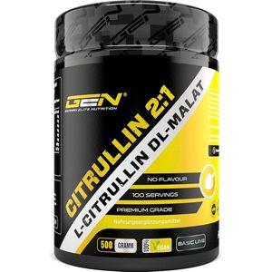 L-Citrulline Poeder - 500 g - Veganistisch - Plantaardige Fermentatie